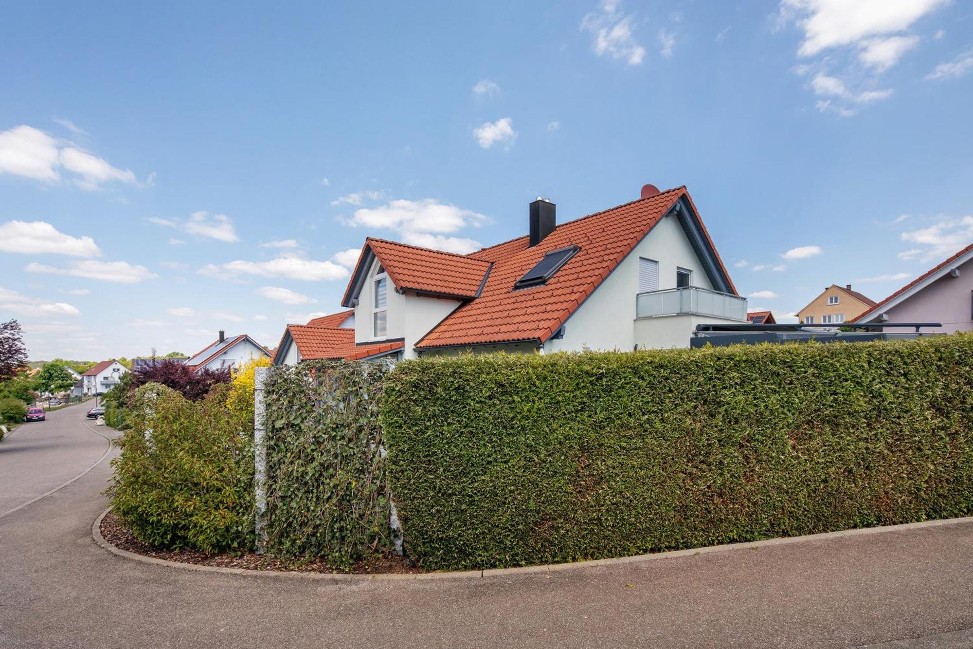 Ferienwohnung Emilia, 36Qm Münsingen Kültér fotó