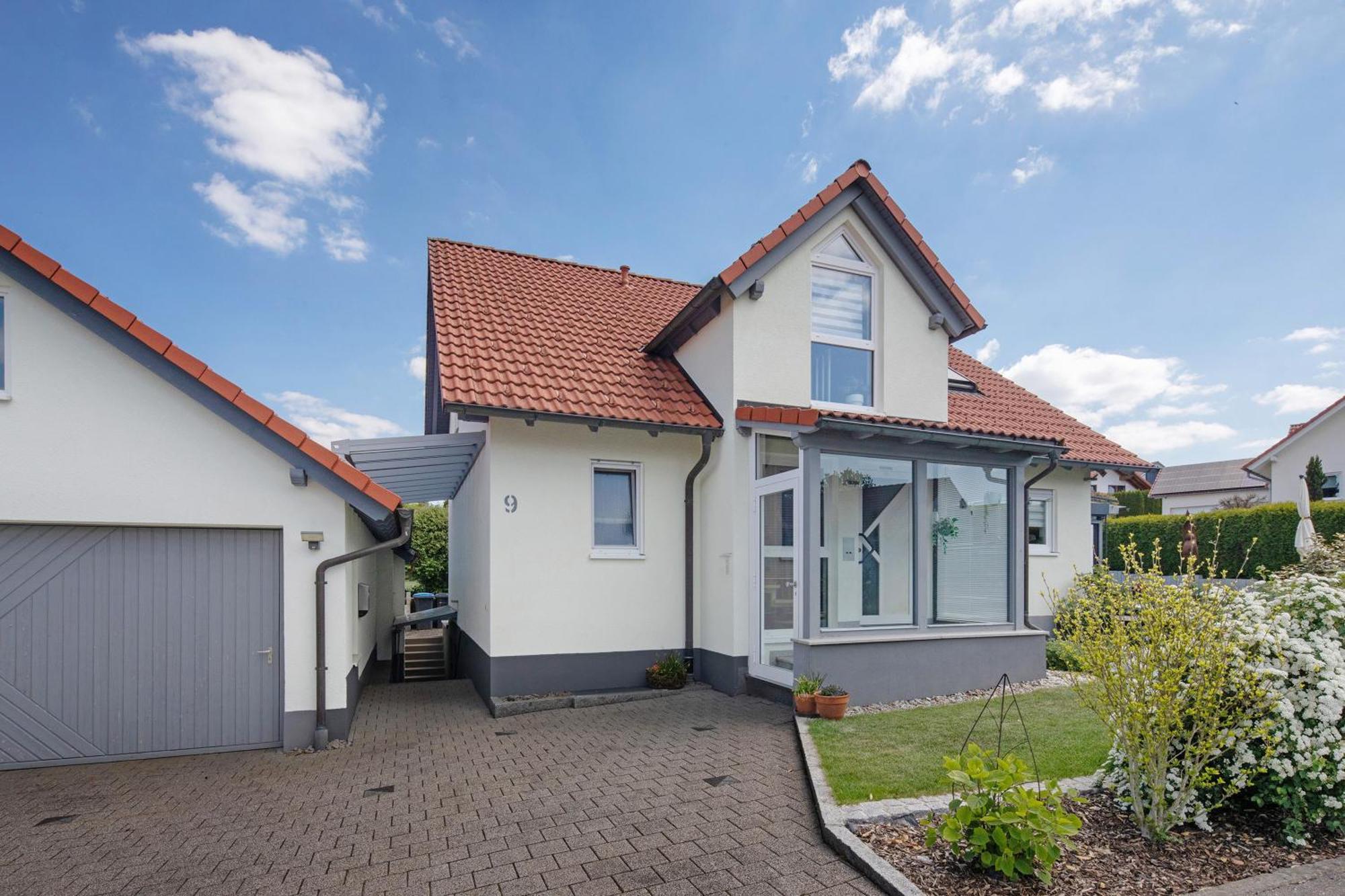 Ferienwohnung Emilia, 36Qm Münsingen Kültér fotó