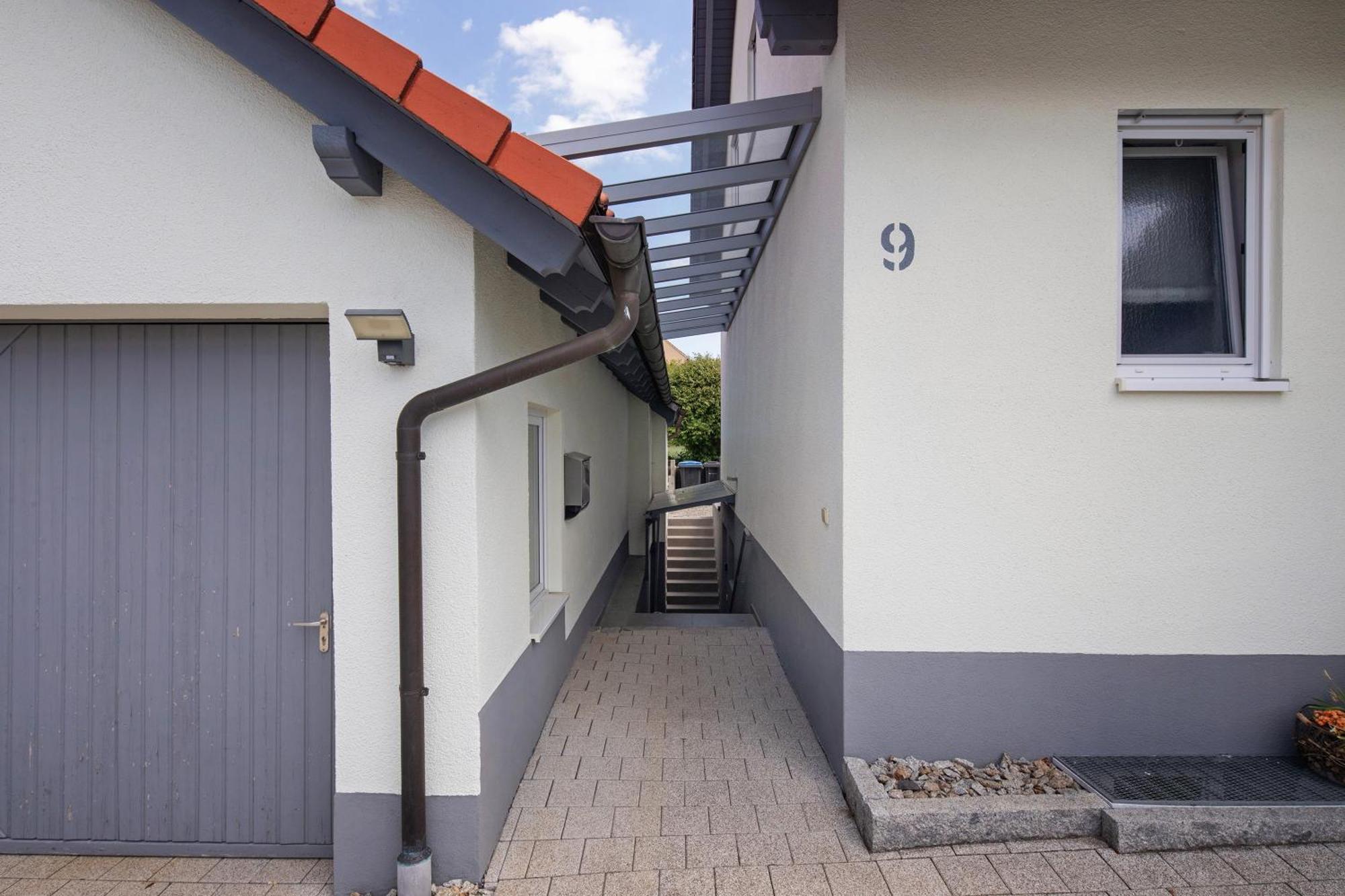 Ferienwohnung Emilia, 36Qm Münsingen Kültér fotó